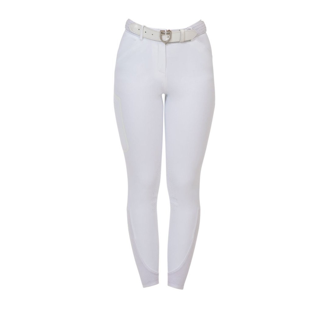 Pantalone slim fit uomo Equestro Ridertechnology cuciture termosaldate