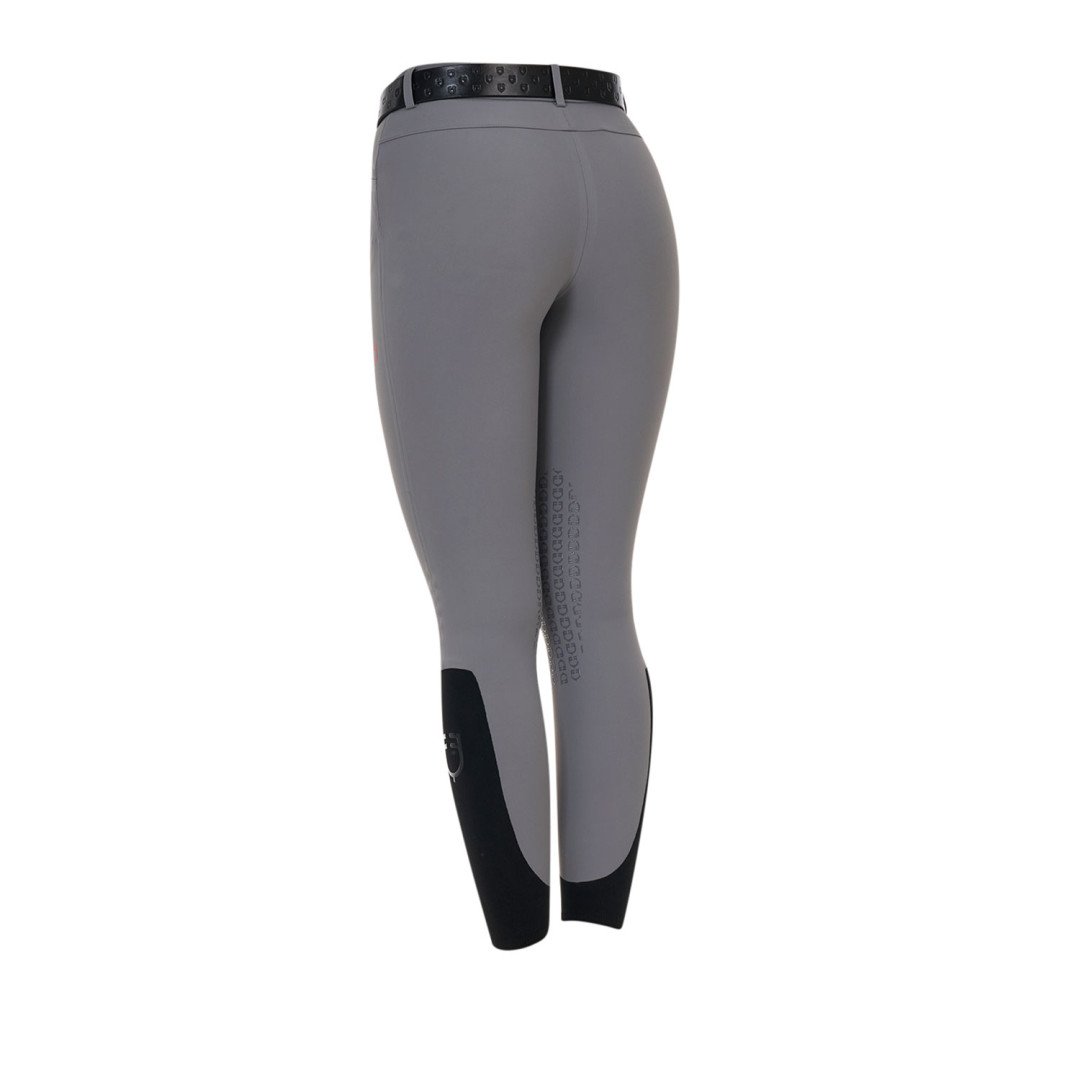 Pantalone slim fit donna Equestro Ridertechnology cuciture termosaldate