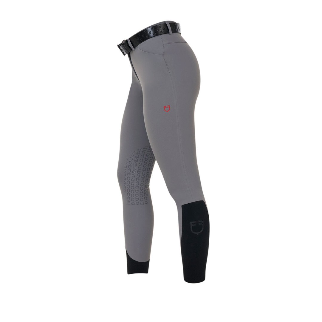 Pantalone slim fit donna Equestro Ridertechnology cuciture termosaldate
