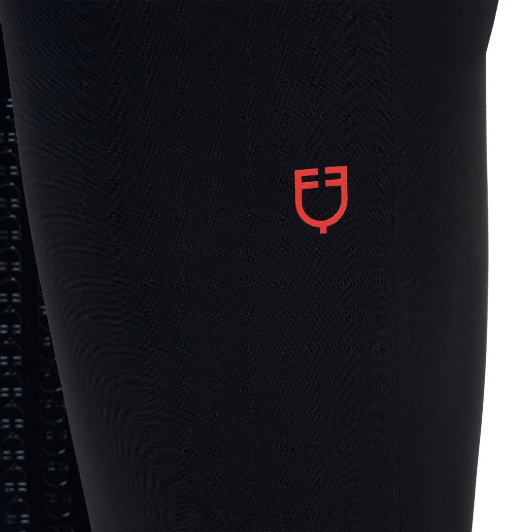 Pantalone slim fit uomo Equestro Ridertechnology full grip