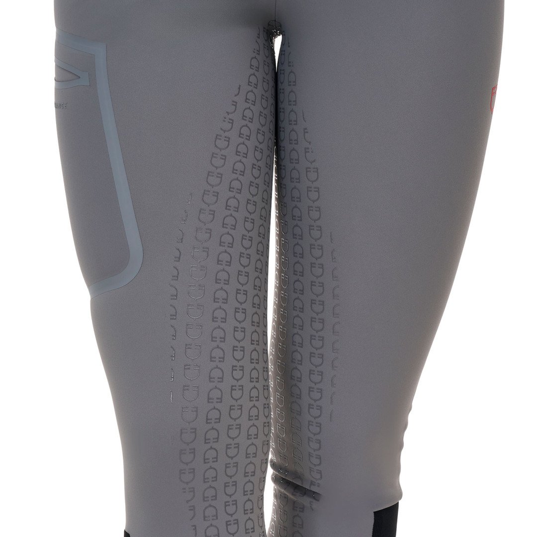 Pantalone slim fit donna Equestro Ridertechnology full grip