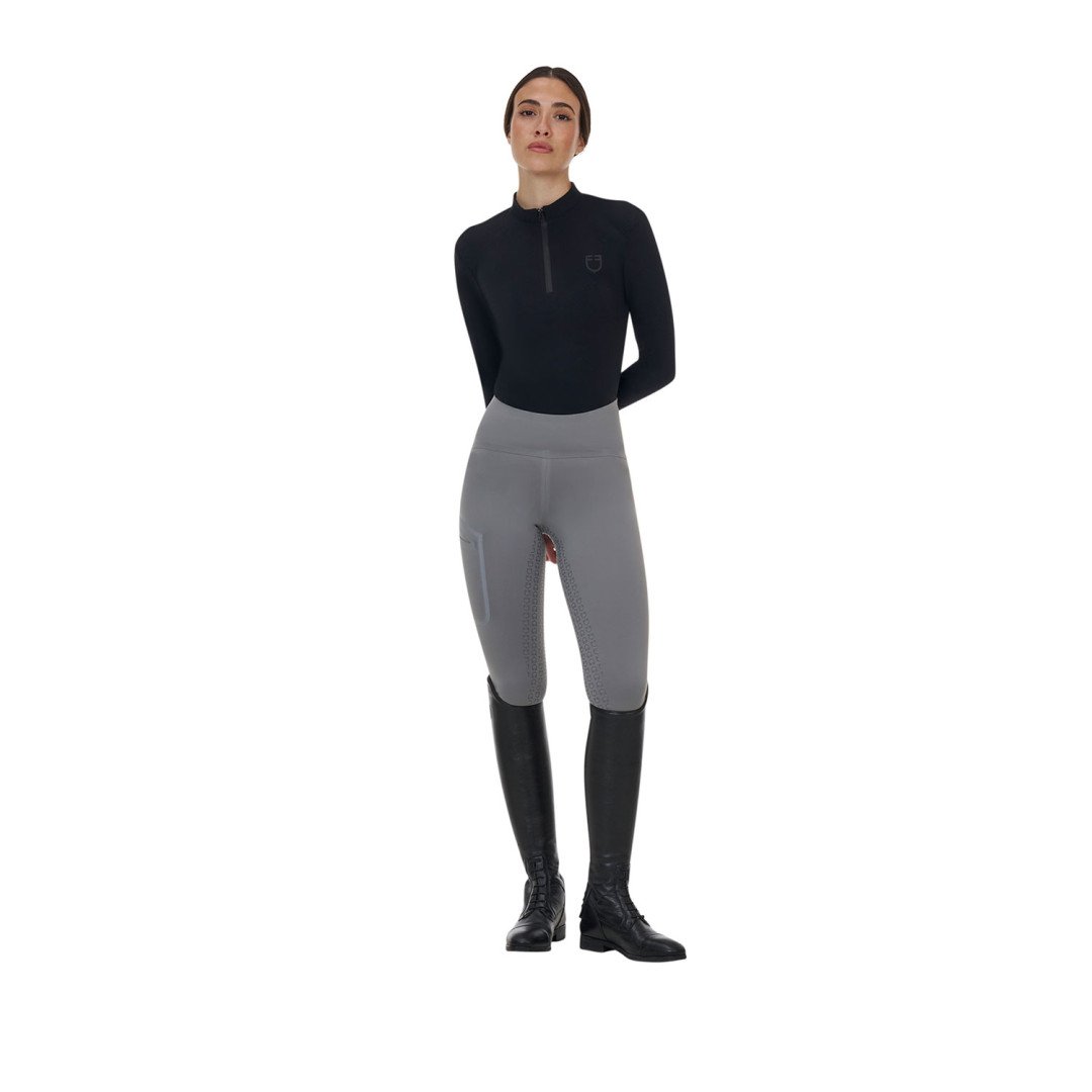 Leggings donna Equestro Ridertechnology vita alta full grip
