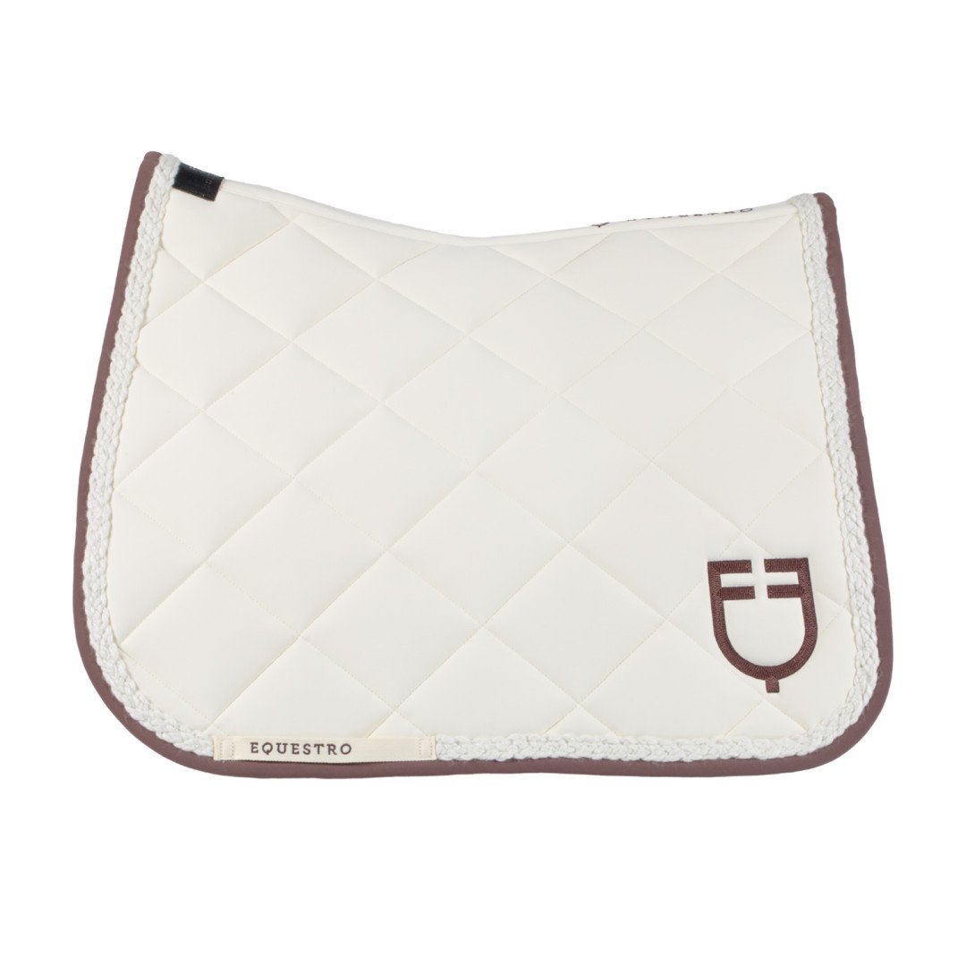 Sottosella dressage con cordoncino intrecciato