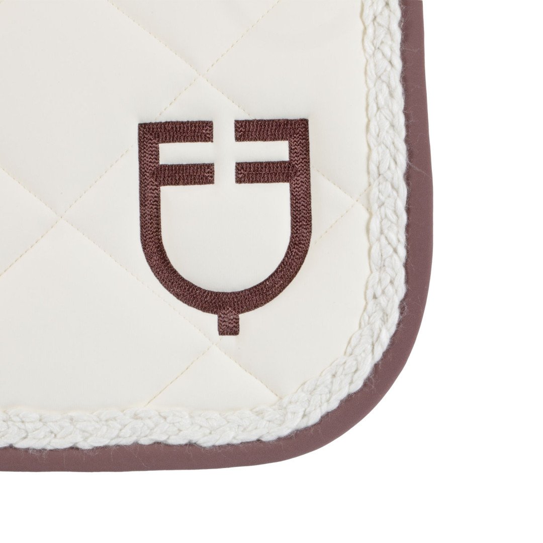 Sottosella dressage con cordoncino intrecciato