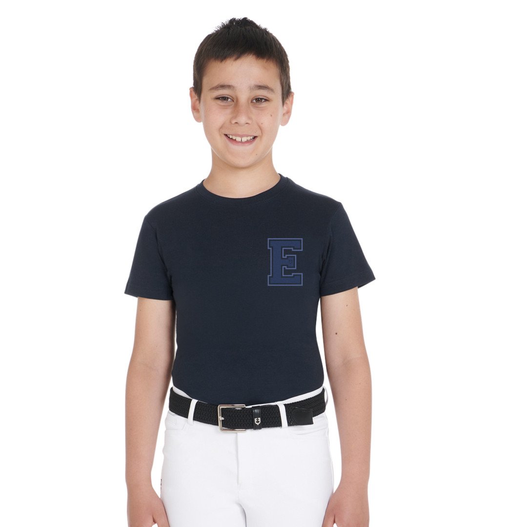 T-shirt bambino Horse Club in cotone
