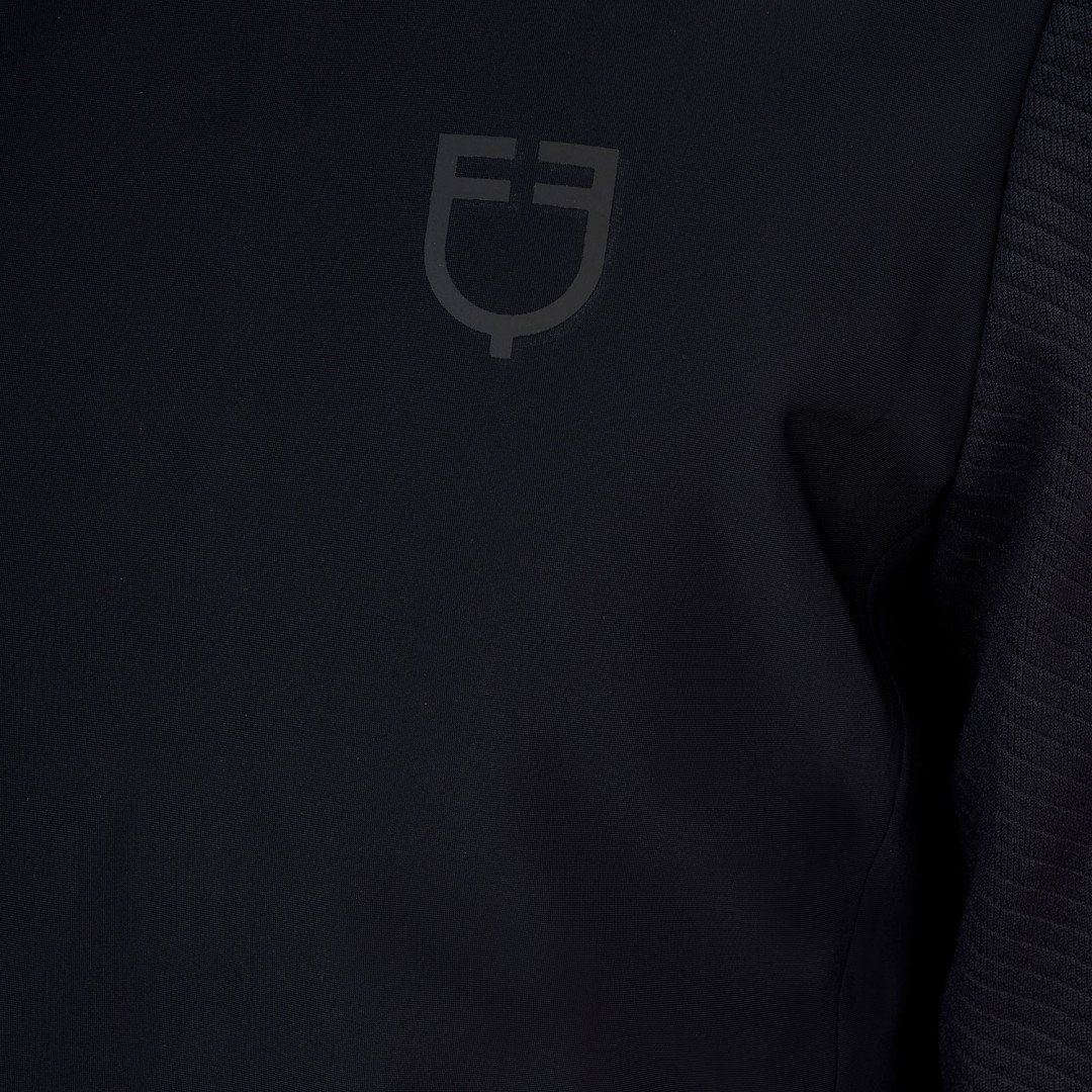 Felpa tecnica uomo Equestro Ridertechnology cappuccio