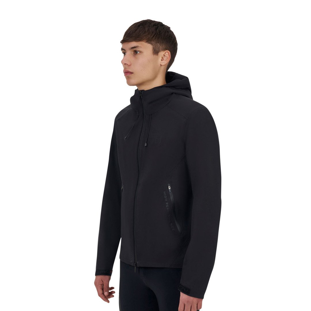 Softshell uomo Equestro Ridertechnology cappuccio