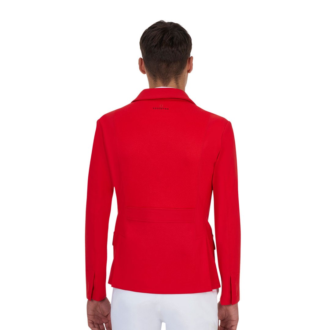 Giacca concorso uomo Equestro Ridertechnology cuciture termosaldate
