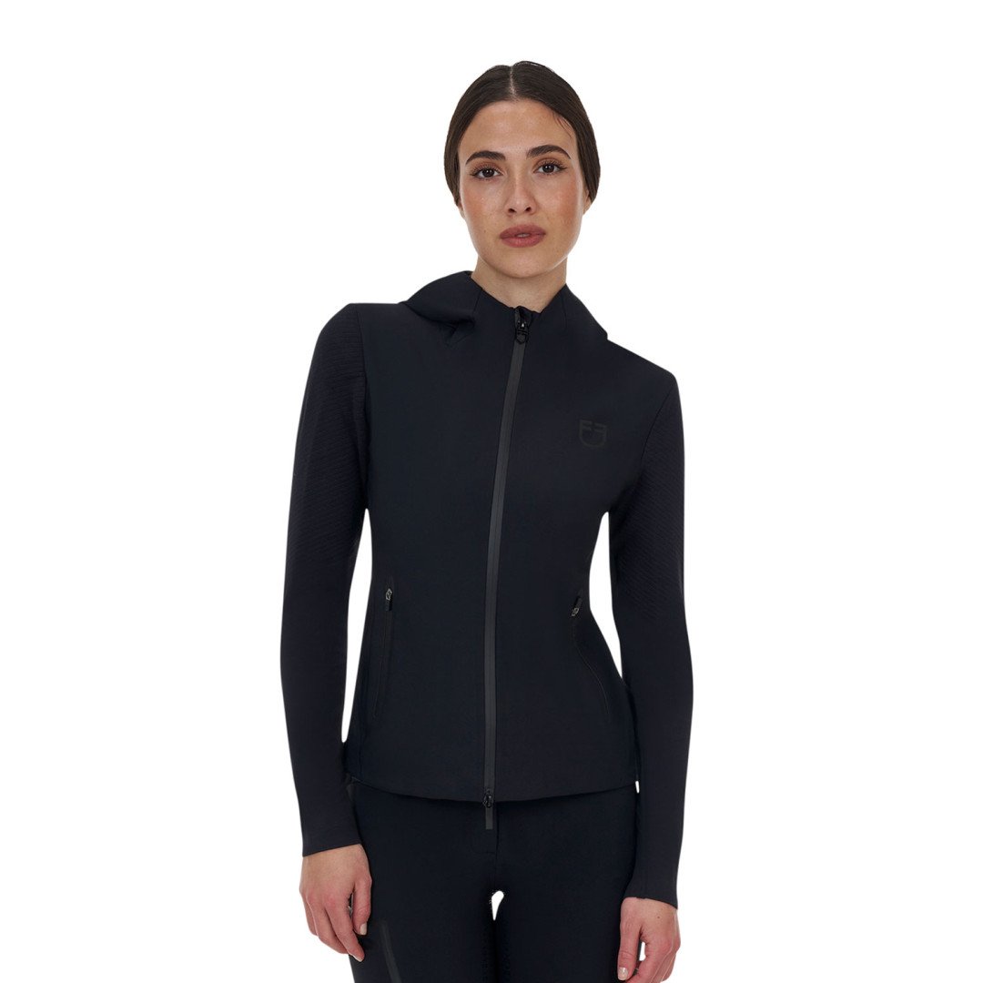 Guscio softshell donna Equestro Ridertechnology impermeabile zip