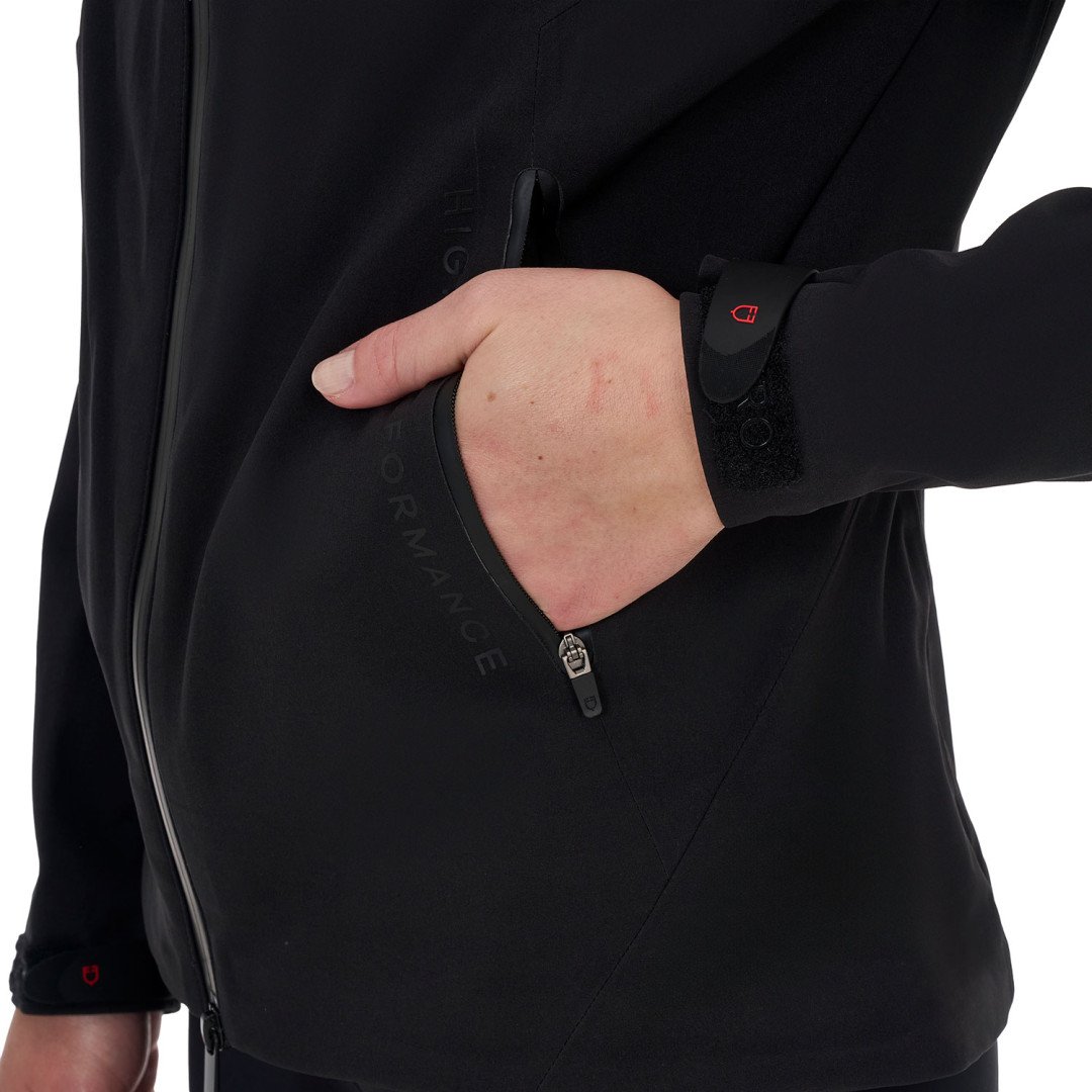 Guscio softshell donna Equestro Ridertechnology impermeabile zip