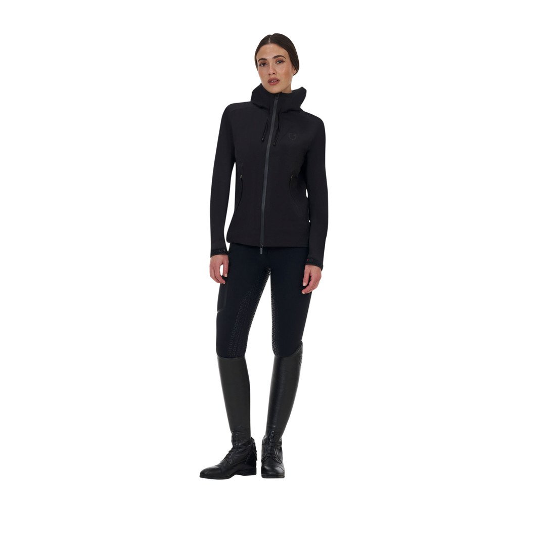 Guscio softshell donna Equestro Ridertechnology impermeabile zip