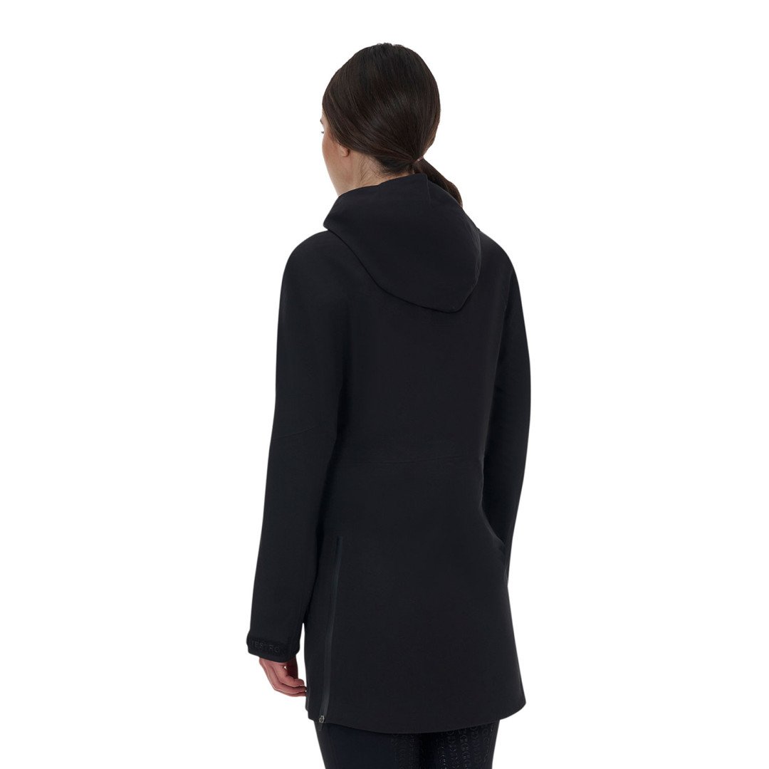 Guscio softshell donna Equestro Ridertechnology impermeabile lungo