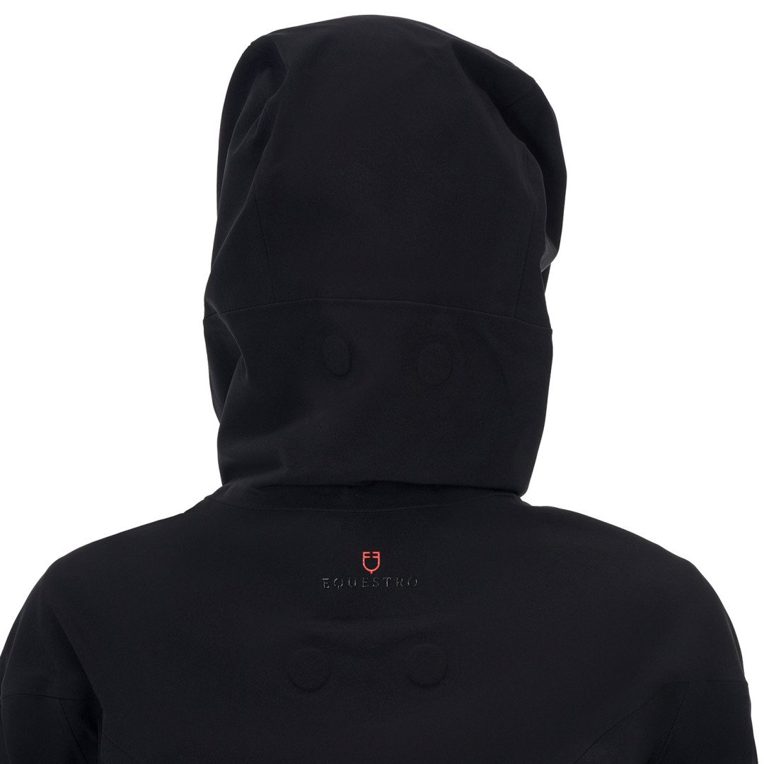 Guscio softshell donna Equestro Ridertechnology impermeabile lungo