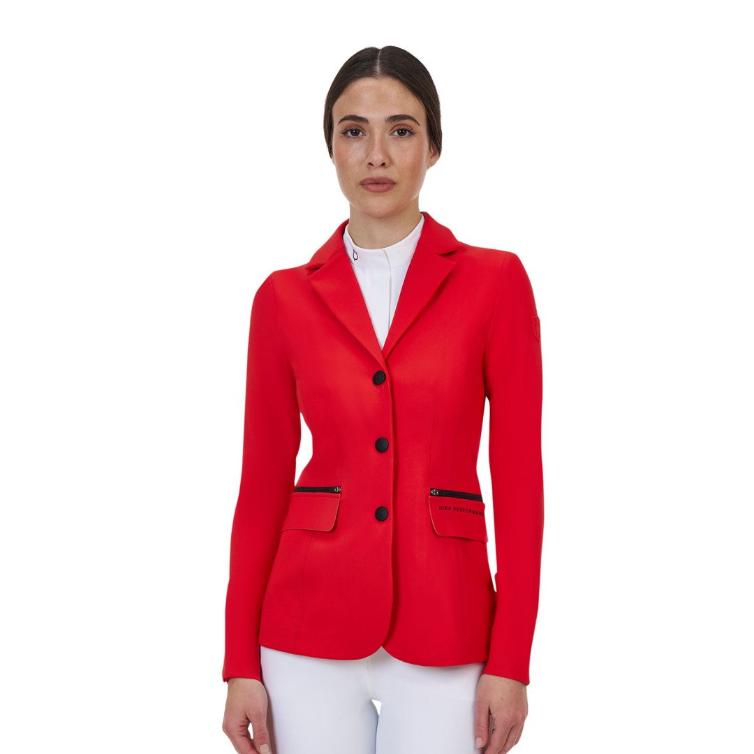Giacca concorso donna Equestro Ridertechnology cuciture termosaldate