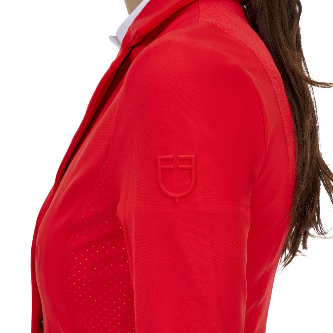 Giacca concorso donna Equestro Ridertechnology cuciture termosaldate