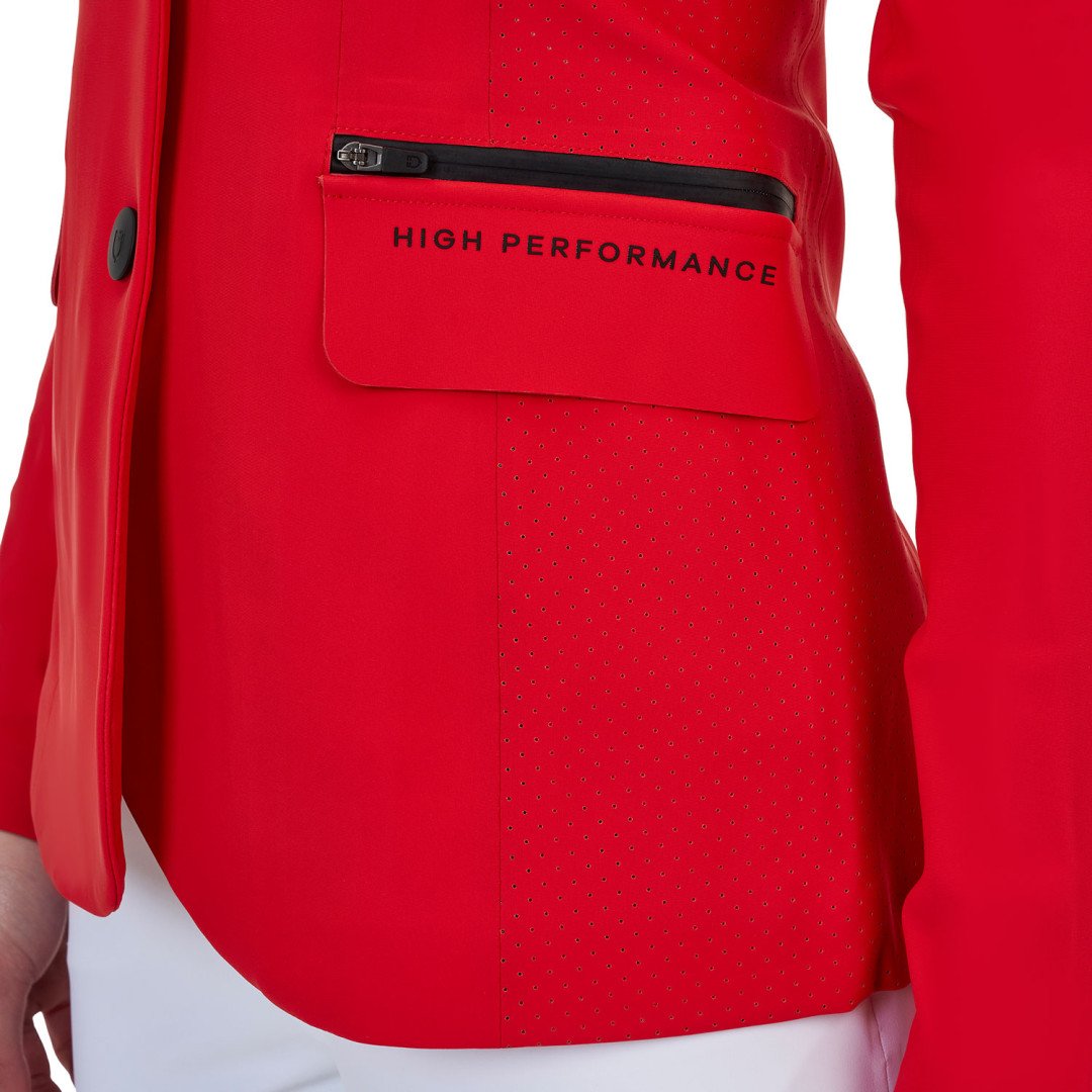 Giacca concorso donna Equestro Ridertechnology cuciture termosaldate
