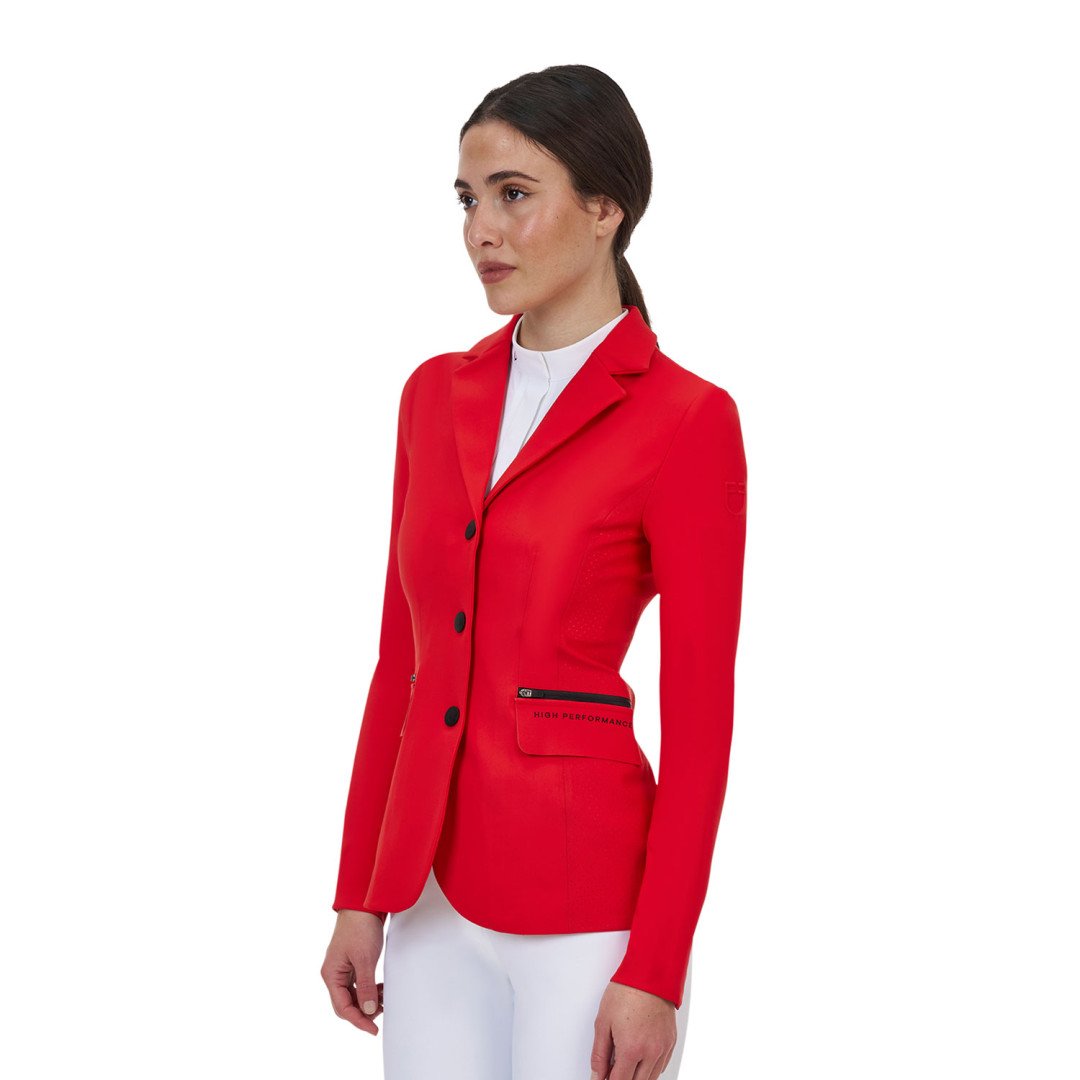 Giacca concorso donna Equestro Ridertechnology cuciture termosaldate