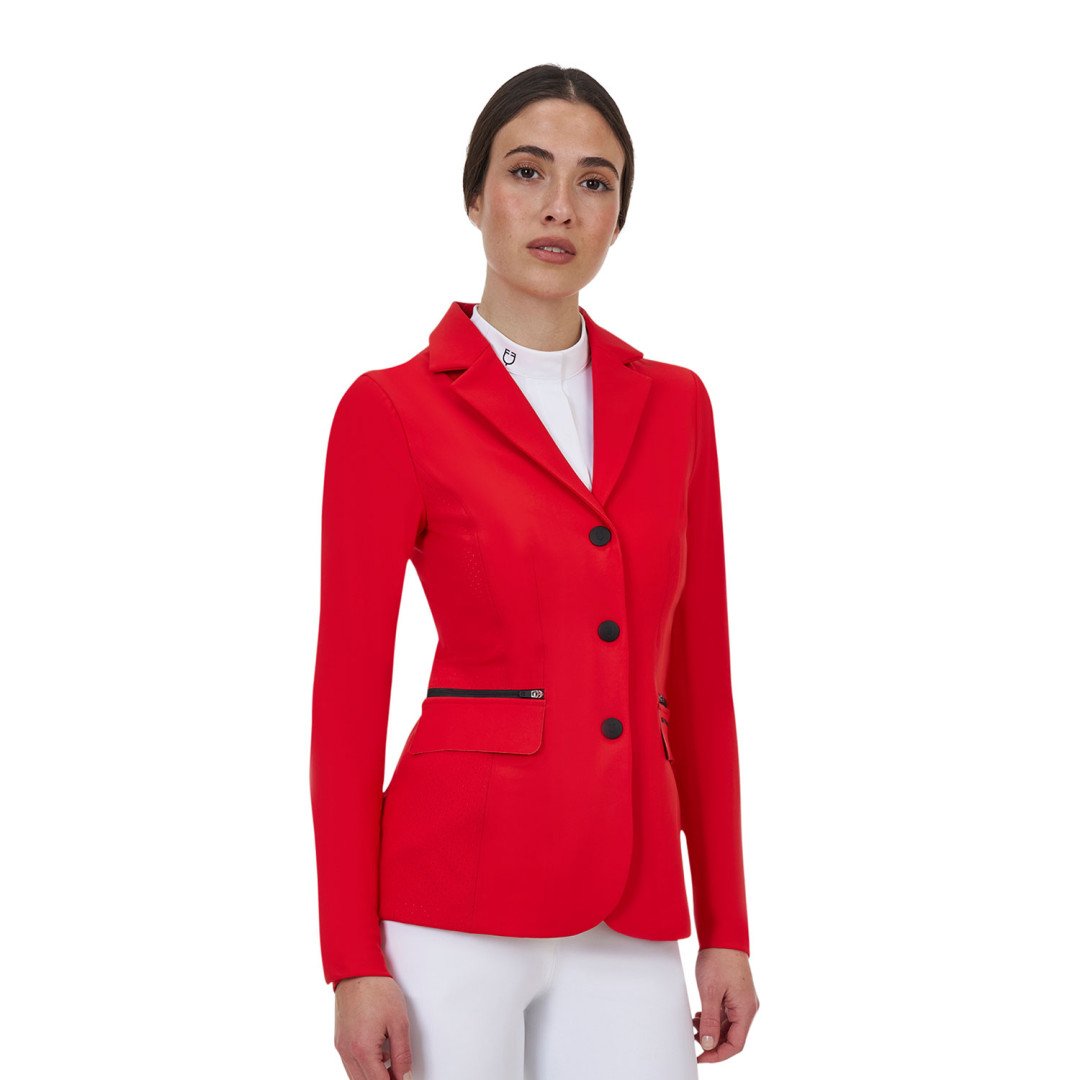 Giacca concorso donna Equestro Ridertechnology cuciture termosaldate