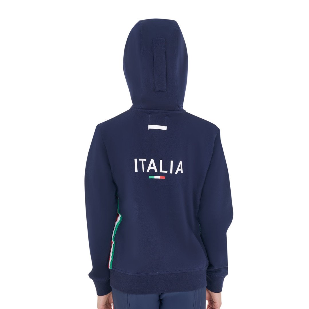 Equitime Selleria Online Felpa in pile unisex bambini con cappuccio Equestro X FISE 70,49&nbsp;€