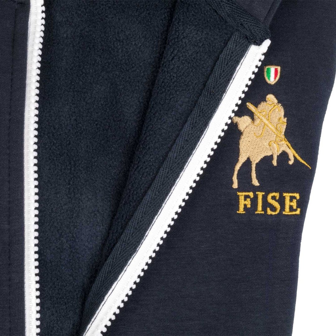 Equitime Saddlery Online Felpa uomo in pile con cappuccio Equestro X FISE 86,07&nbsp;€