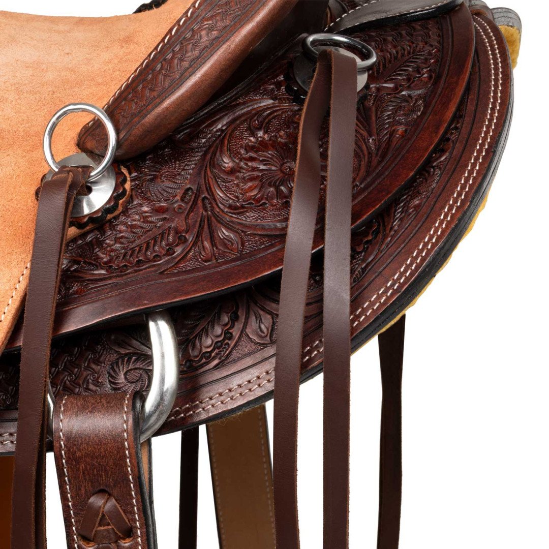 Equitime Saddlery Online SELLA WADE WESTERN ARIZONA CON SOTTOPANCIA POSTERIORE E PARACOLTELLO 0,00&nbsp;€