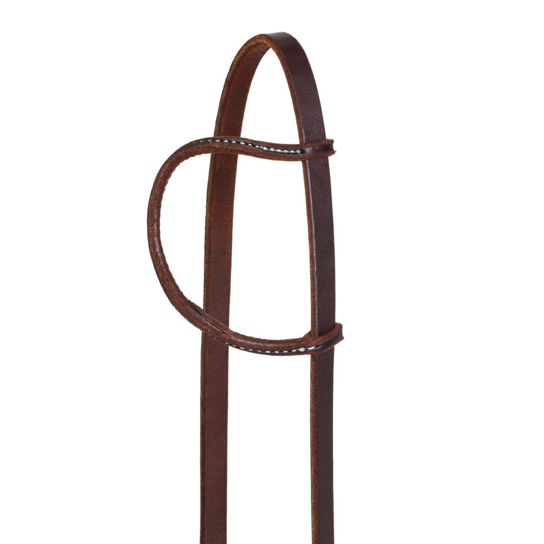 ROLLED EAR WESTERN BRIDLE
