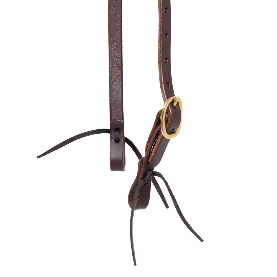 ROLLED EAR WESTERN BRIDLE