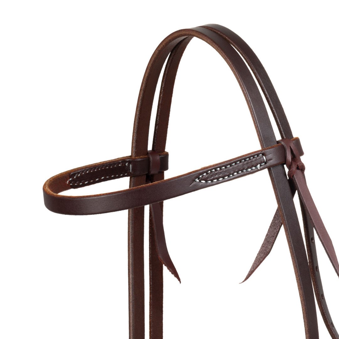 SINGLE ADJ BROWBAND WESTERN BRIDLE