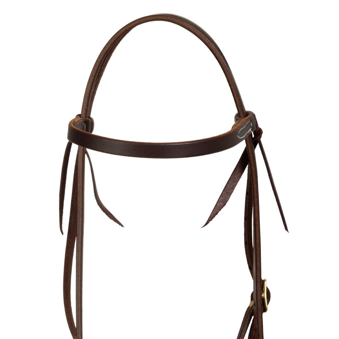 SINGLE ADJ BROWBAND WESTERN BRIDLE