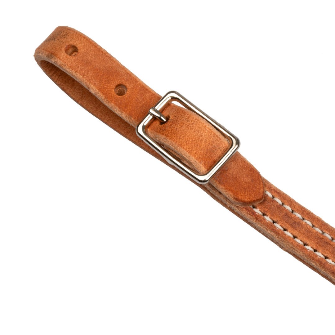 REINS CURB 5/8 HARNESS LEATHER