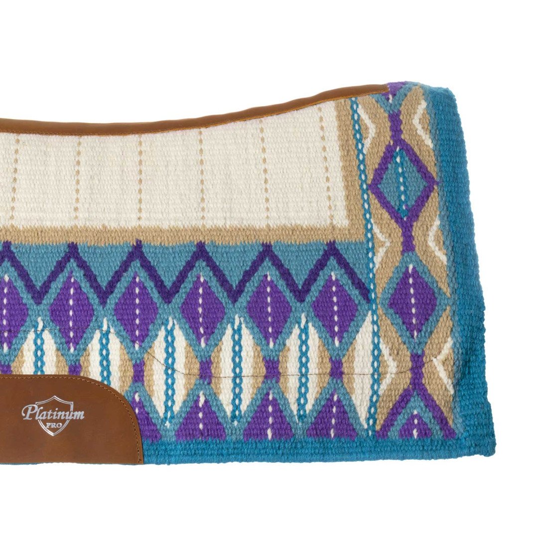 CONTOURED SADDLE PAD WITH WOOLEN BLANKET 34X36
