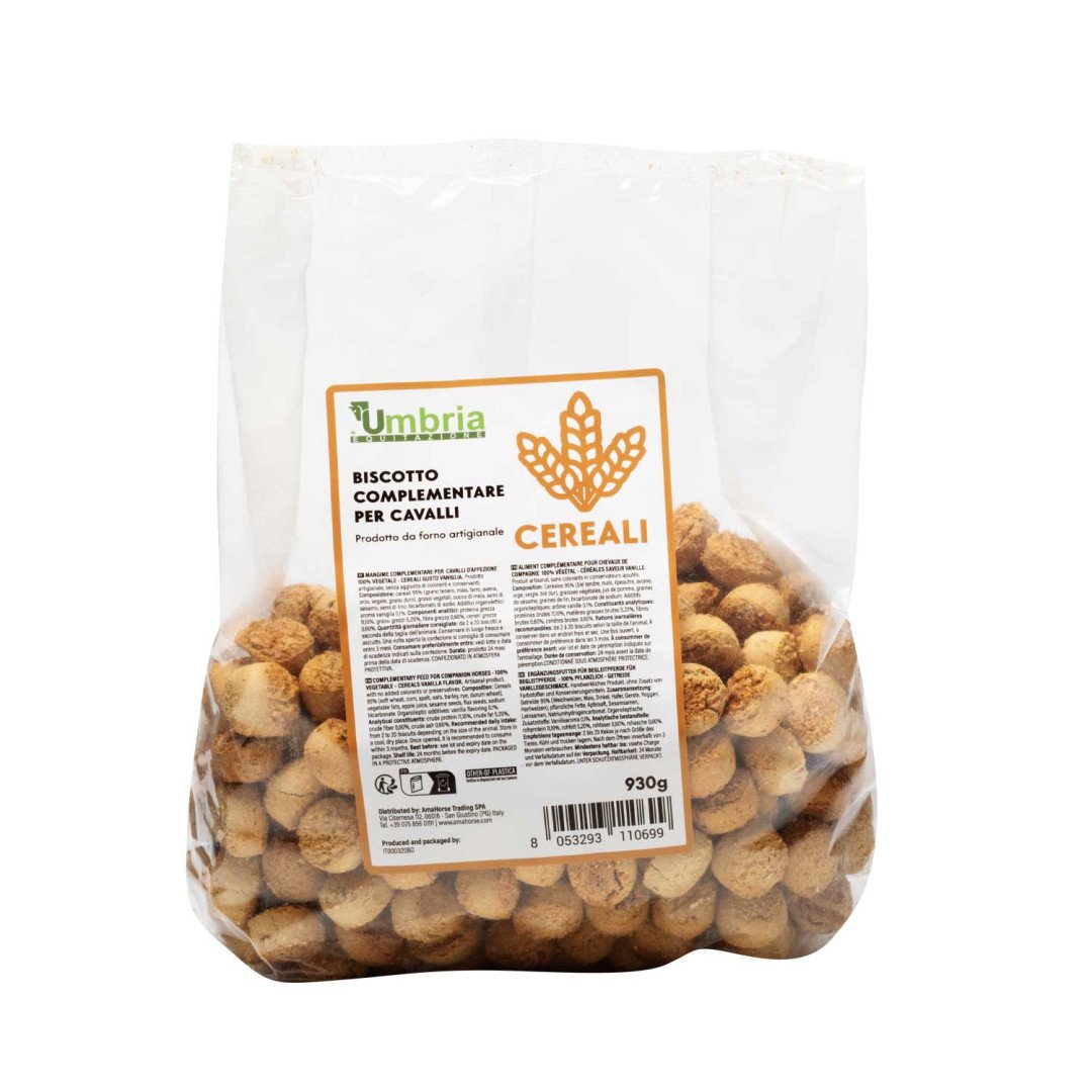 Equitime Saddlery Online BISCOTTO VEGETALE PER CAVALLI CON CEREALI(930 GR) 9,43&nbsp;€