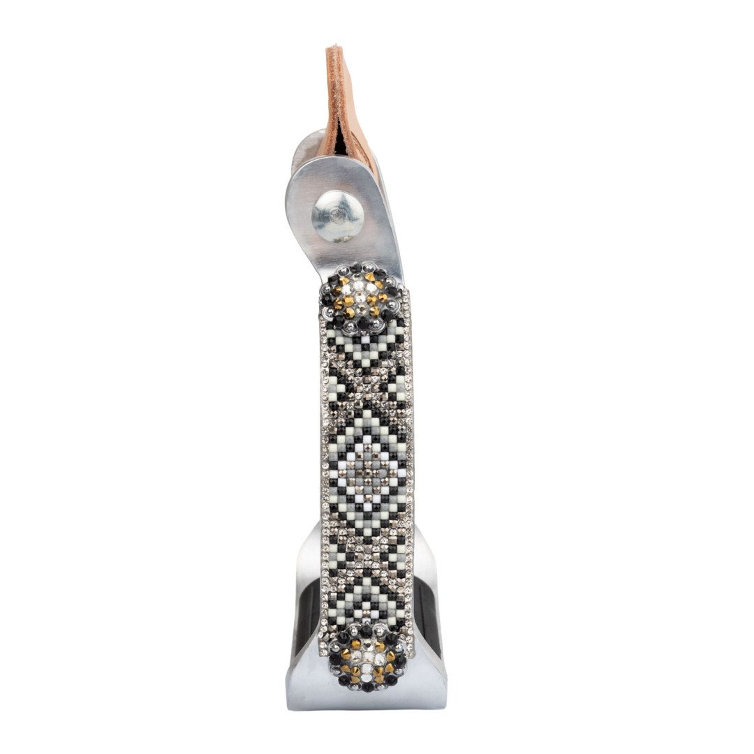 Equitime Saddlery Online Staffa western decorata in alluminio 155,33&nbsp;€