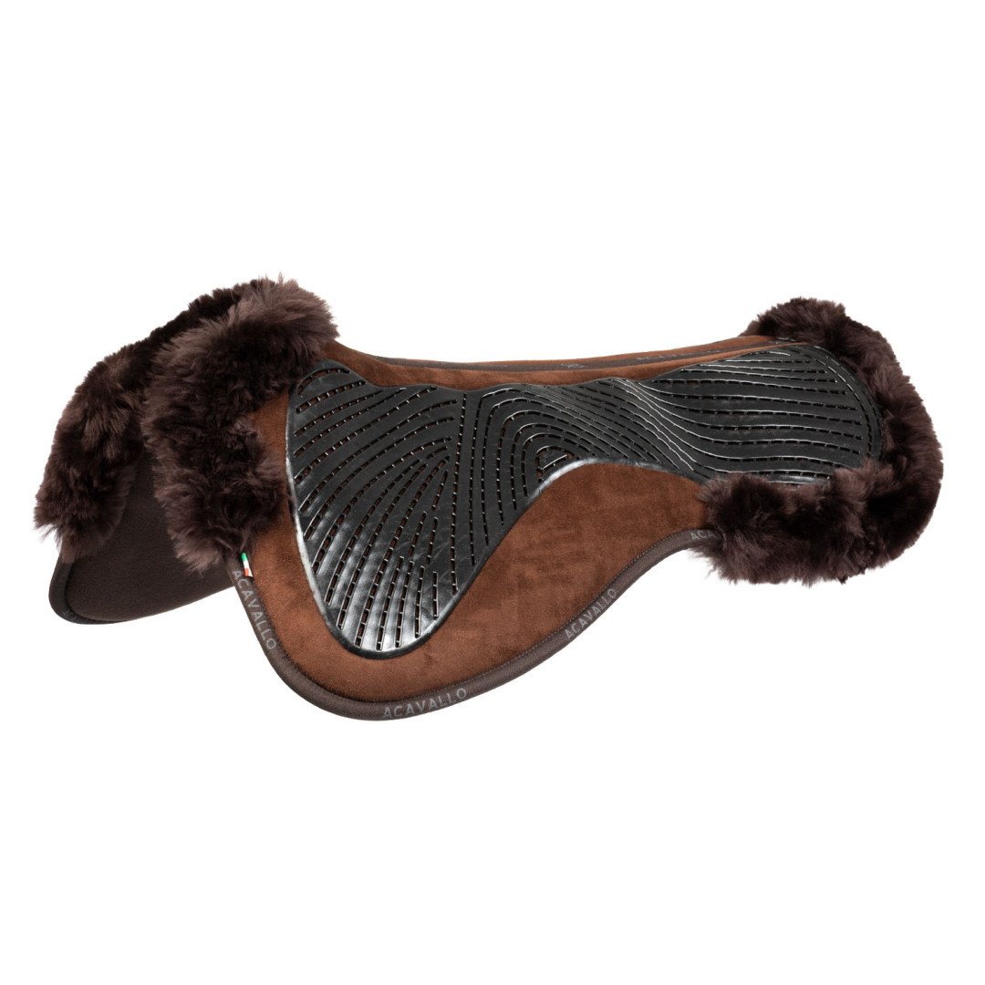 Compensatore dressage MF-S JCCS-S CW-CS camoscio montone cut-out grip gel flat