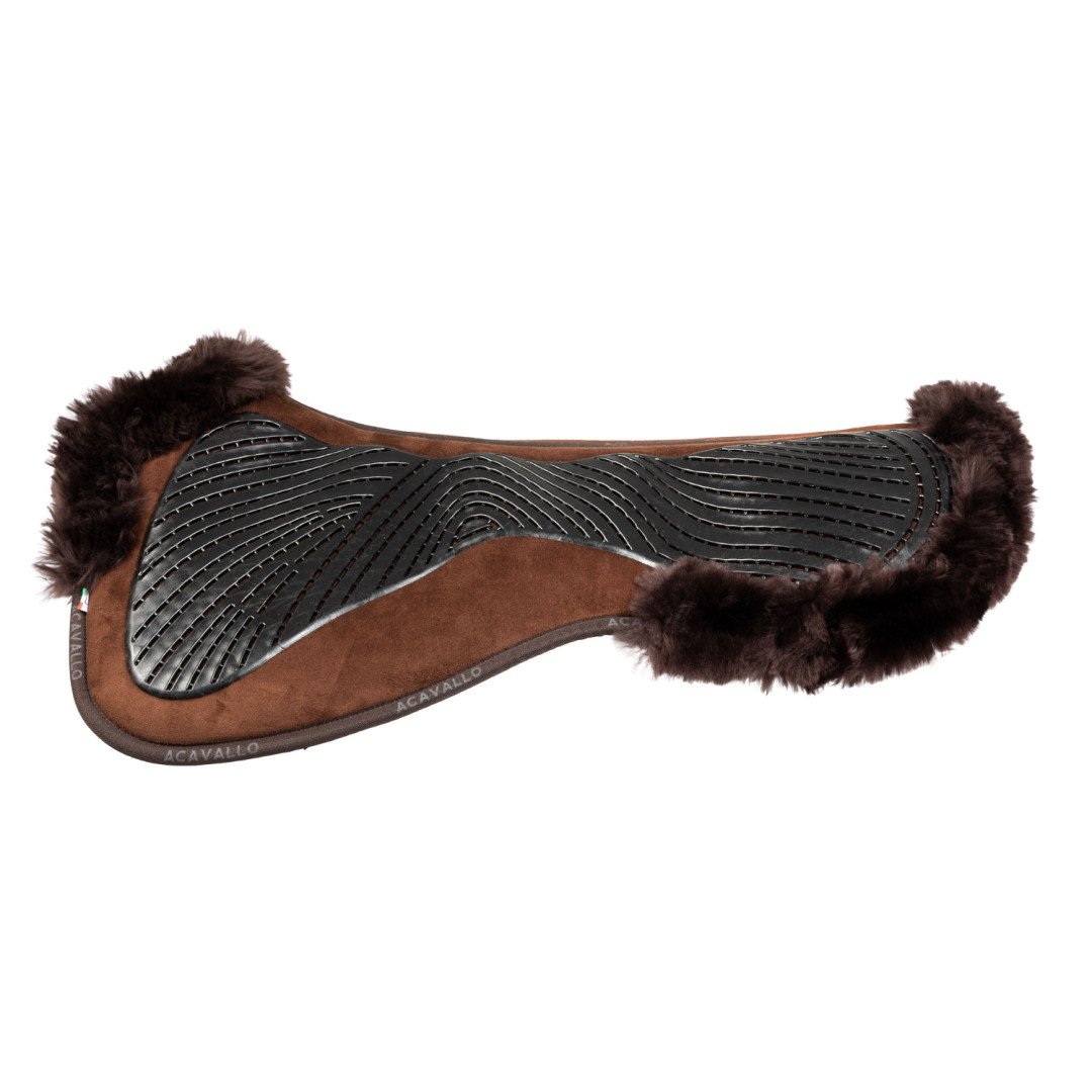 Compensatore dressage MF-S JCCS-S CW-CS camoscio montone cut-out grip gel flat