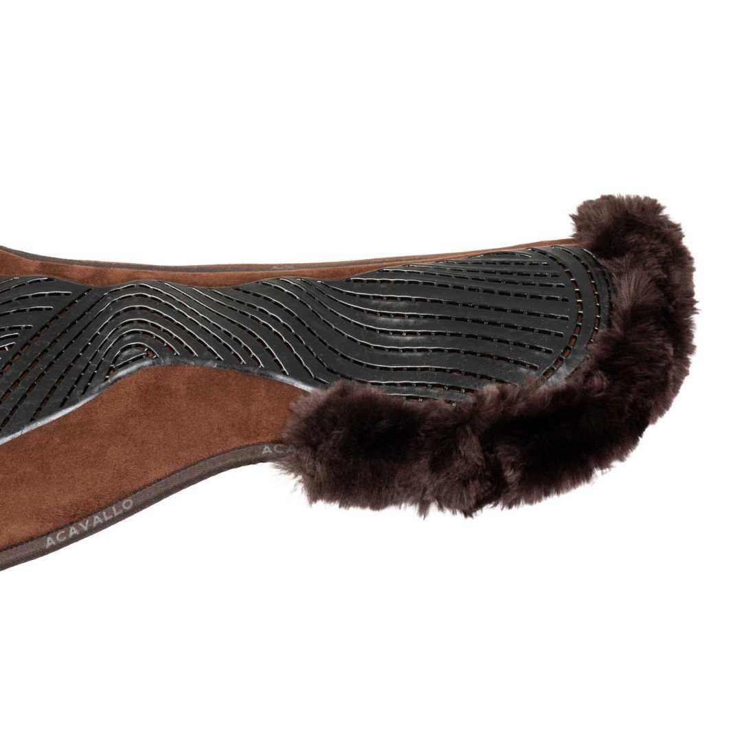 Compensatore dressage MF-S JCCS-S CW-CS camoscio montone cut-out grip gel flat