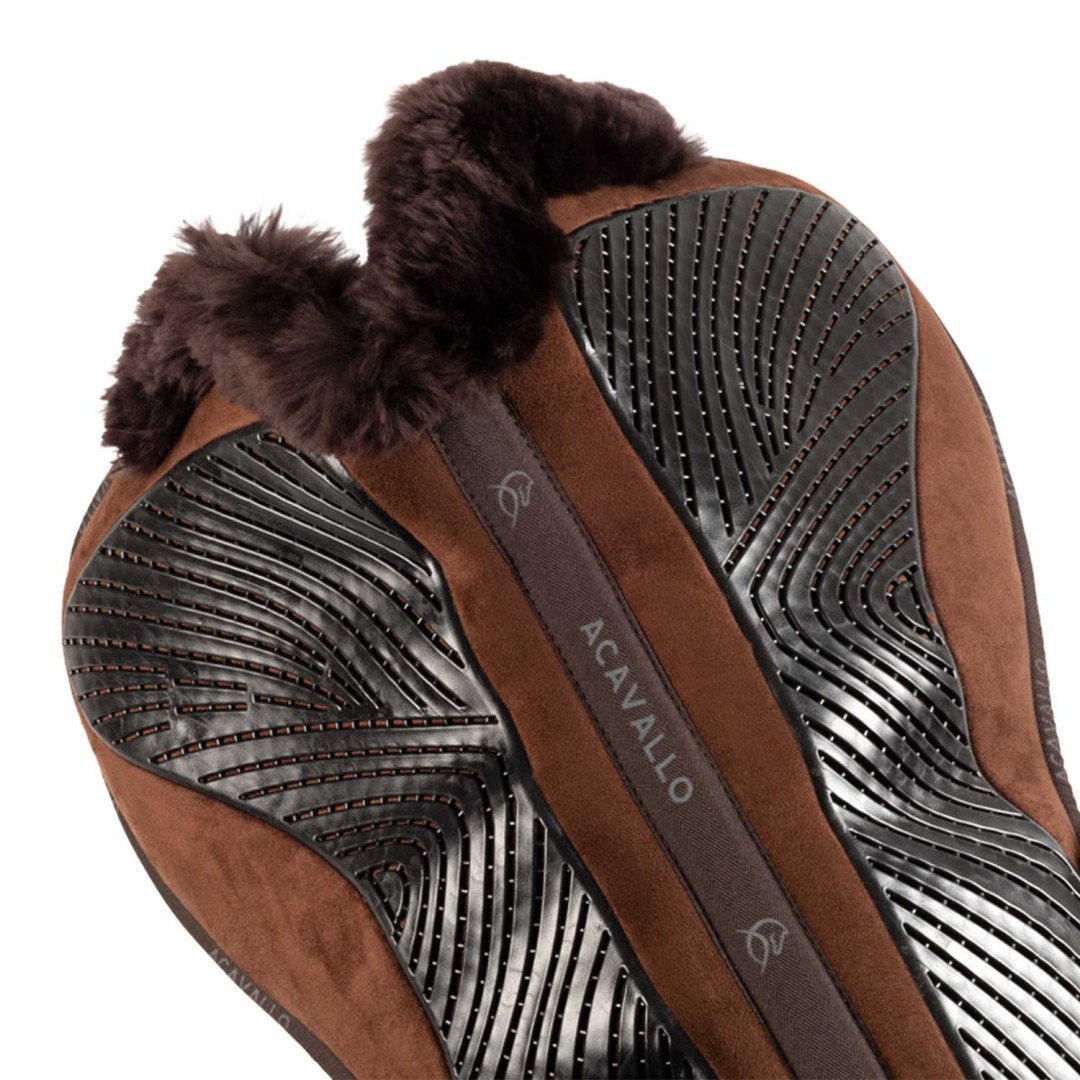 Compensatore dressage MF-S JCCS-S CW-CS camoscio montone cut-out grip gel flat