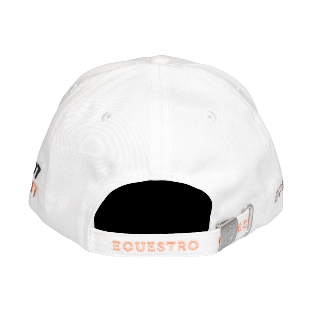 Cappello baseball con logo in strass