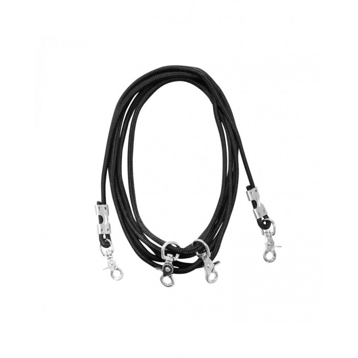 riendas  riendas De Vuelta En Cuerda Sintética Lakota Con Mosquetones 21,52 € riendas  riendas De Vuelta En Cuerda Sintética Lakota Con Mosquetones 21,52 €
