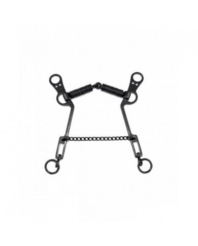 Mors De Bride Sardinia Snaffle Bit – Acier Noir, Lopez, Neuf