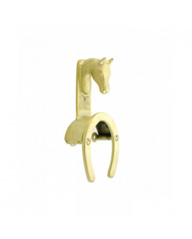 Brass Horse Head Hook