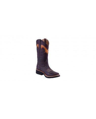 Barkley MG205 Oiled Calf Western Boot
