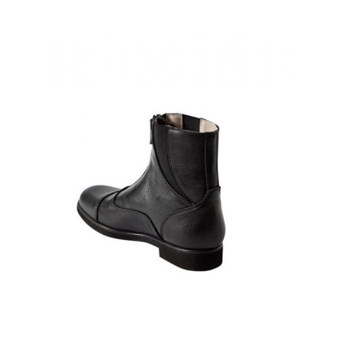 Stivaletti Uomo In Pelle - Stivali Corti Equitazione Con Tacco, Impermeabili Ed Eleganti, Taglia 45