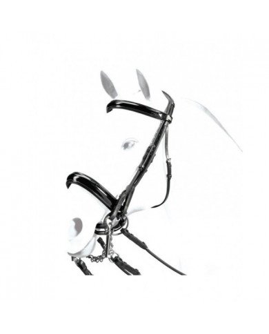 Bridles Bridle Equipe Noseband King in Patent Leather 351,64&nbsp;€