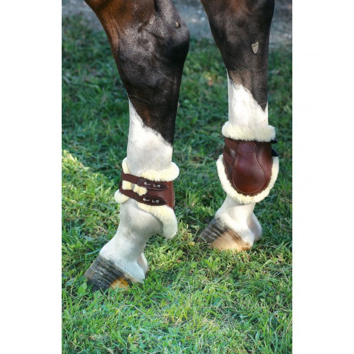 Protector y nudillos  Bota de menudillo Equipe con pasadores internos de piel de cordero 130,33 €