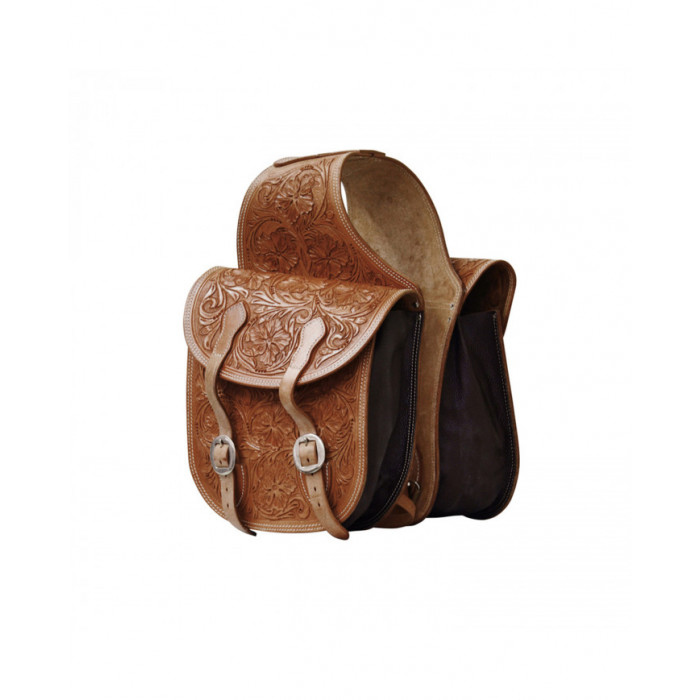 Bisacce Monta Inglese  Bisaccia Cuoio Flowers 167,95 €