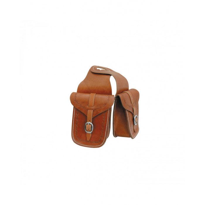 Alforjes  Alforje frontal de couro com estampa de borda 79,43 € Alforjes  Alforje frontal de couro com estampa de borda 79,43 €