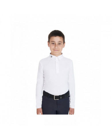Polo e Camicie da Concorso Bambini Monta Inglese  Polo Bambino Manica Lunga Modello Avetis 55,66 € Polo e Camicie da Concorso Bambini Monta Inglese  Polo Bambino Manica Lunga Modello Avetis 55,66 €