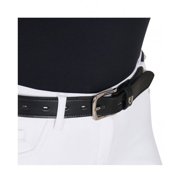 Belts  Leather Belt With Silver Clincher 32,78 €
