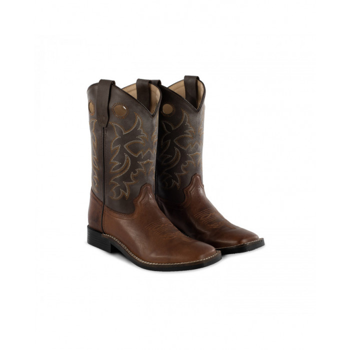 Stivali Monta Western  Stivali Western Bimbo Modello Square Brown\choco 93,03 €